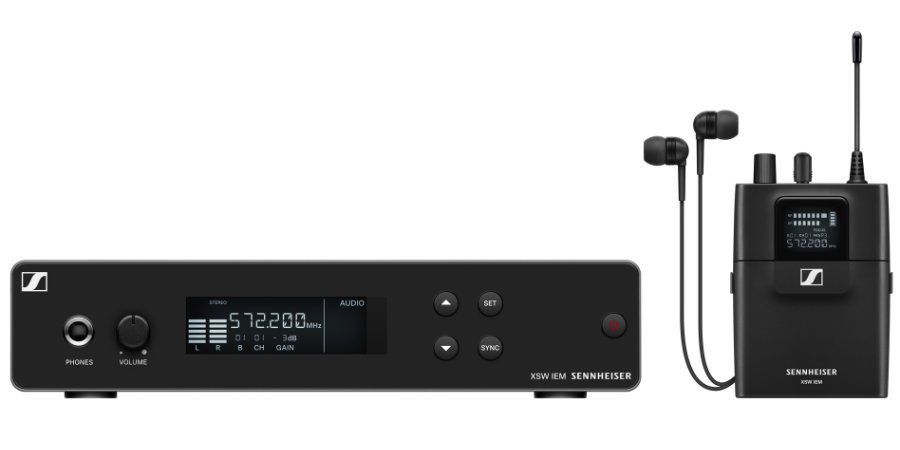Mer information om "Sennheiser lanserar XS Wireless IEM – ett trådlöst in-ear monitoringsystem"