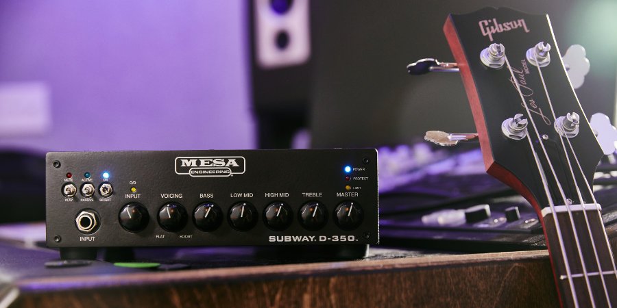 Mer information om "MESA/Boogie announces new Subway D-350 Bass Amp"