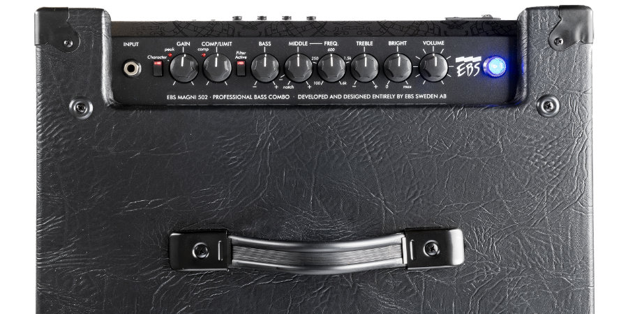 Mer information om "EBS Magni 502 - new lightweight bass combo series"