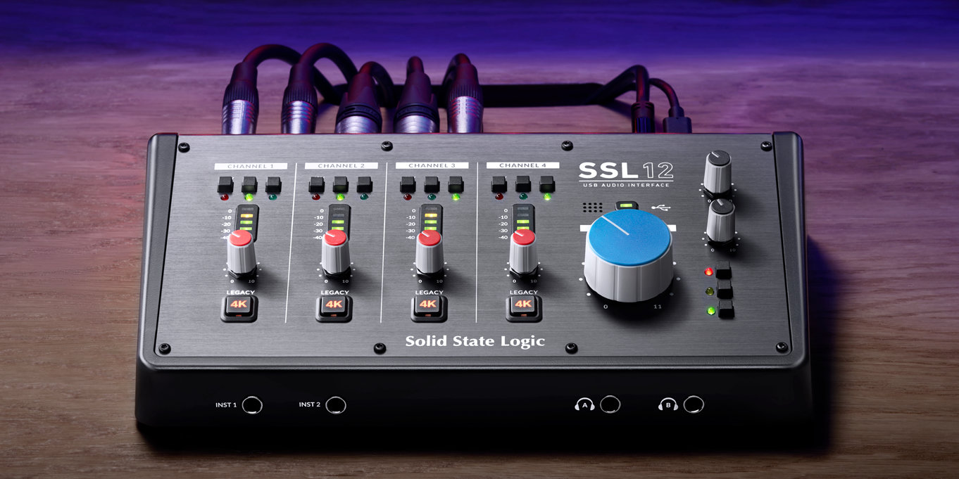 Mer information om "Solid State Logic Introduce SSL 12: A New Class of Audio Interface"