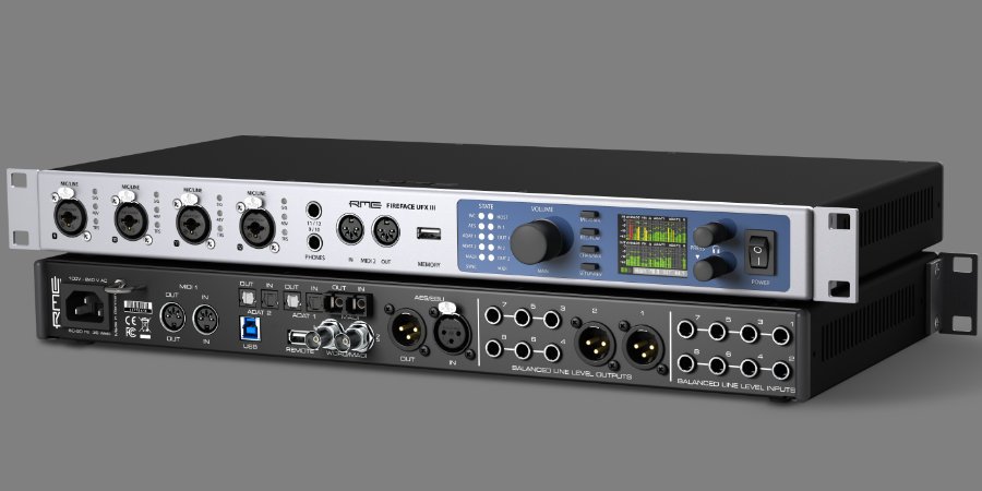 Mer information om "RME introduces the new Fireface UFX III"