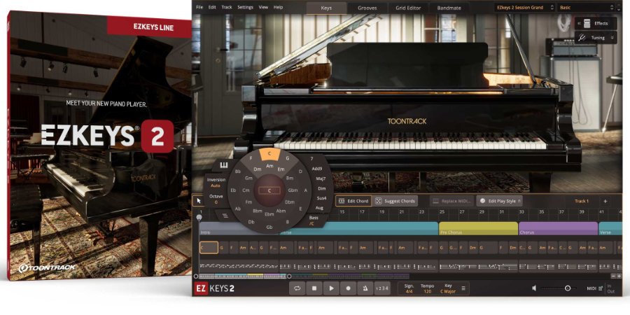 Mer information om "Toontrack announces EZkeys 2"