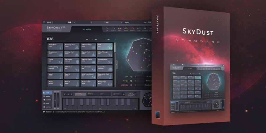 Mer information om "Sound Particles releases SkyDust 3D"
