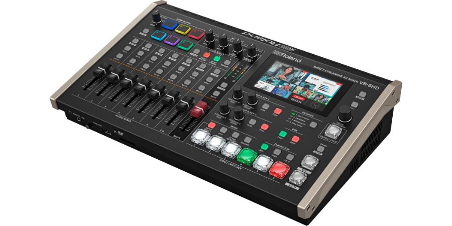 Mer information om "Roland Announces VR-6HD Direct Streaming AV Mixer"