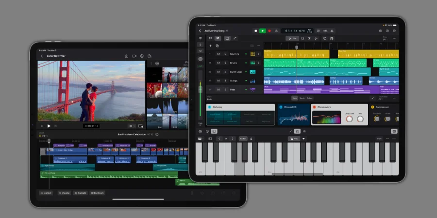 Mer information om "Apple brings Final Cut Pro and Logic Pro to iPad"