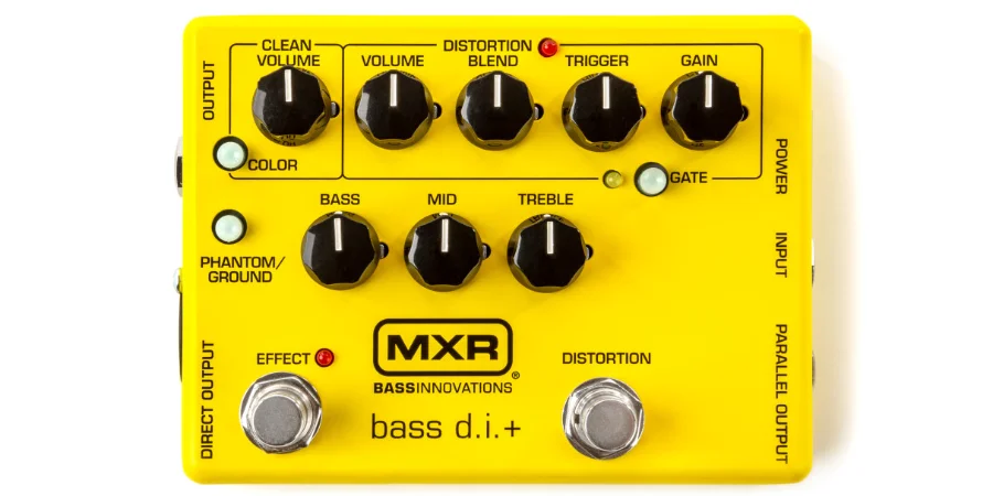 Mer information om "MXR släpper M80Y MXR Bass DI+ Special Edition"