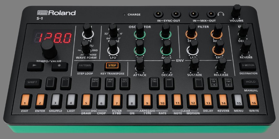 Mer information om "Roland Introduces S-1 Tweak Synth"