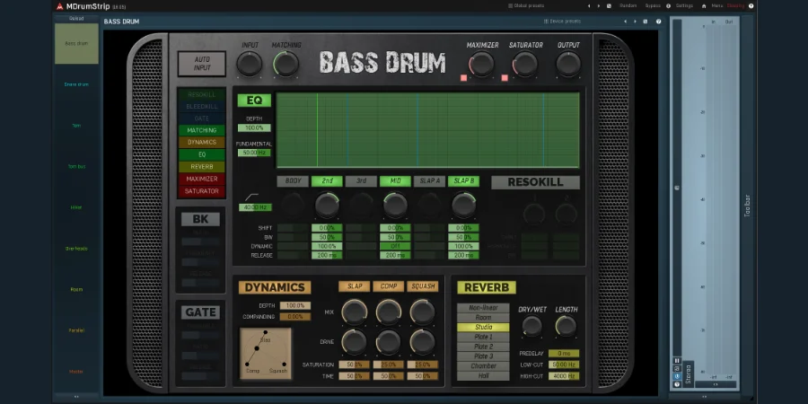 Mer information om "MeldaProduction makes MDrumStrip plug-in available as all-in-one acoustic drums solution"