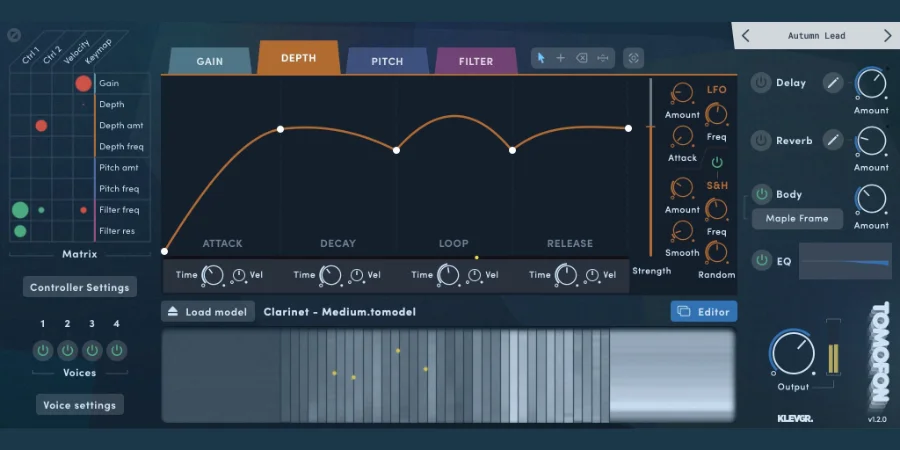 Mer information om "Klevgränd releases Tomofon – Real Audio Synth v1.2"