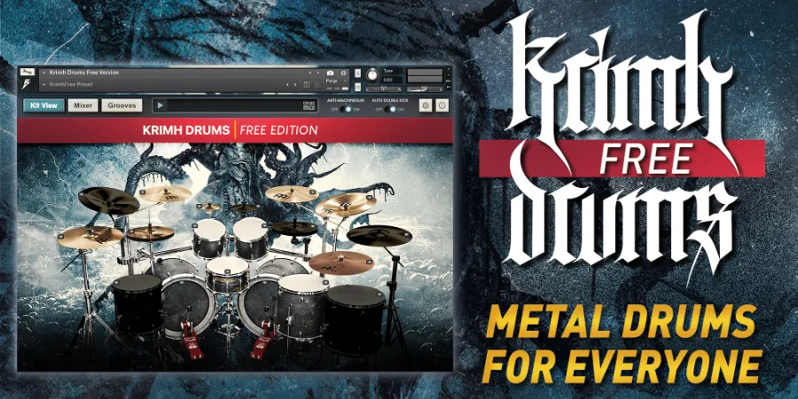 Mer information om "Bogren Digital Launches Free Drum Instrument — Krimh Drums Free"