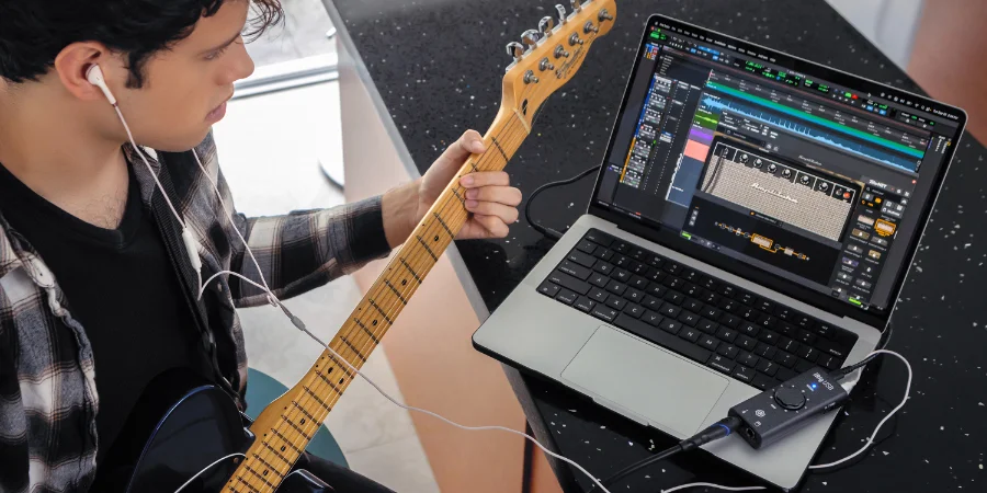 Mer information om "IK Multimedia Releases iRig USB Guitar Interface for Mac, PC, iPad and iPhone 15"