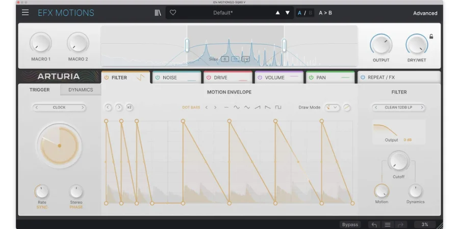 Mer information om "Arturia releases Efx MOTIONS: Creative Movement Shaper"