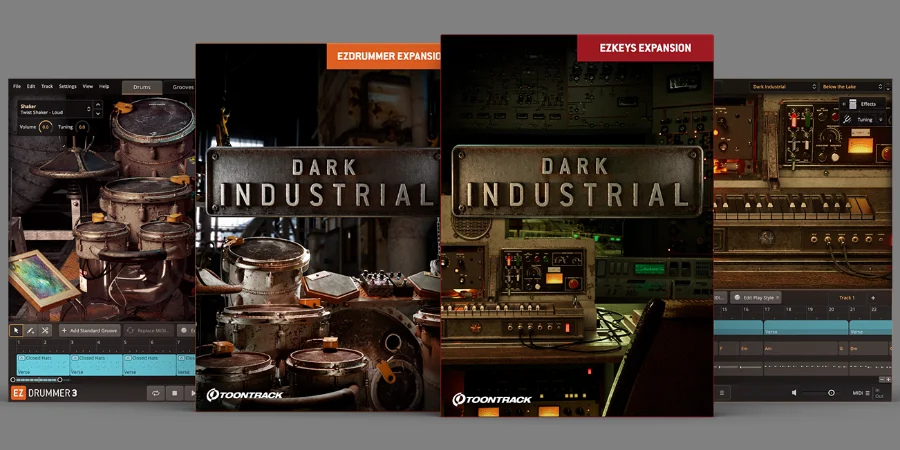 Mer information om "Toontrack’s Metal Month continues with Dark Industrial EZX and EKX"