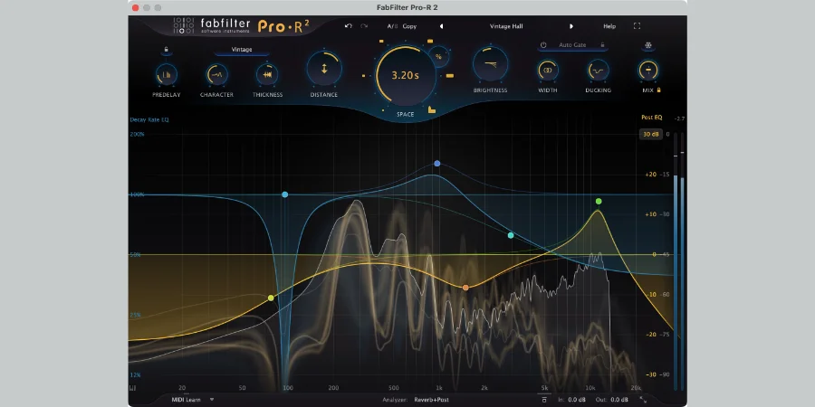 Mer information om "FabFilter releases FabFilter Pro-R 2 reverb plug-in"