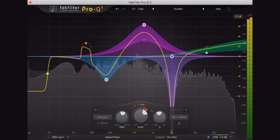 Mer information om "Veckans pluggtips #3: Fabfilter Pro-Q 3 är fortfarande en storfavorit"