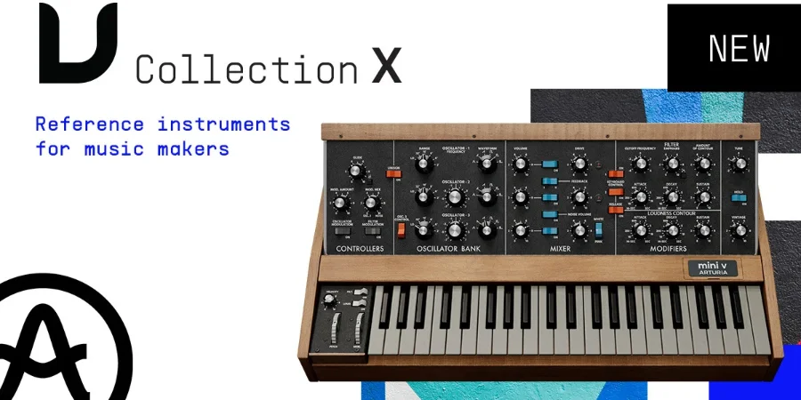 Mer information om "Arturia announces V Collection X"