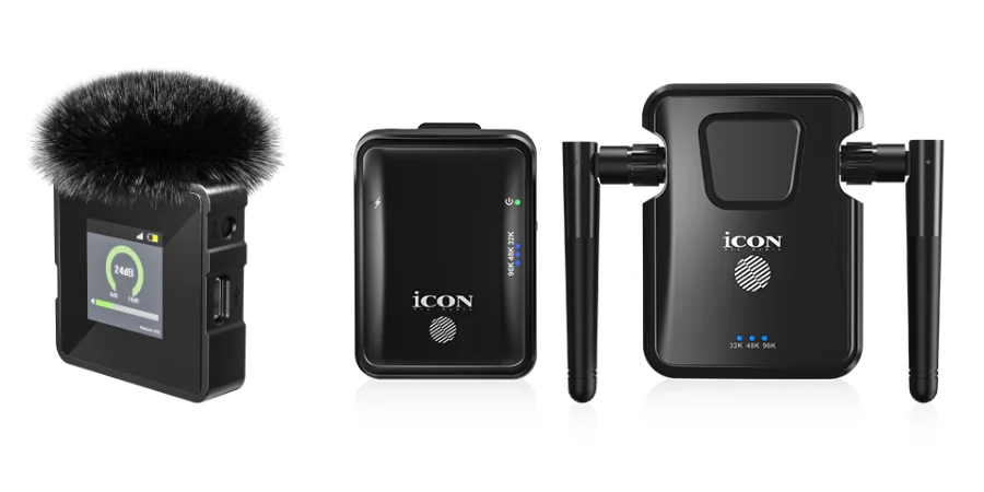 Mer information om "Icon releases the Wireless Microphone and Monitoring System Airmic Solo and Airmon Pro"