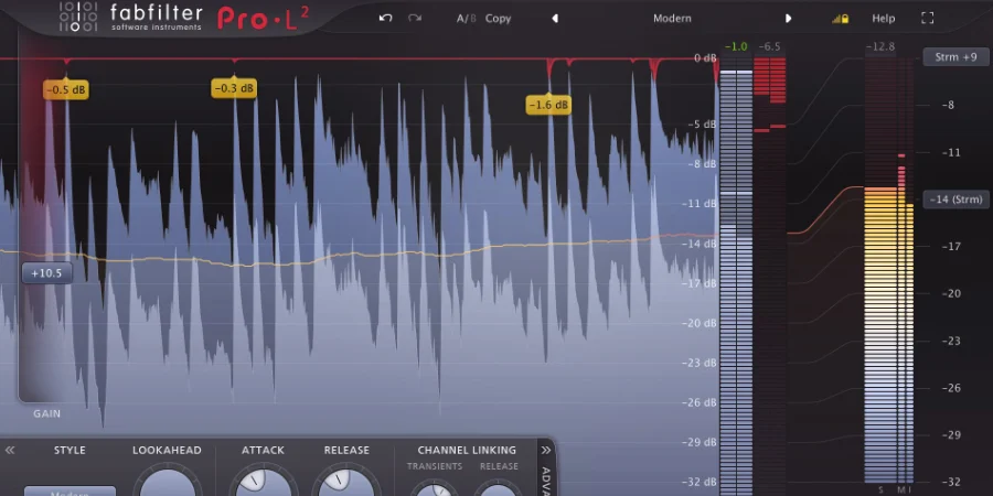 Mer information om "Veckans pluggtips #12: Fabfilter Pro-L 2 låter sig inte begränsas"