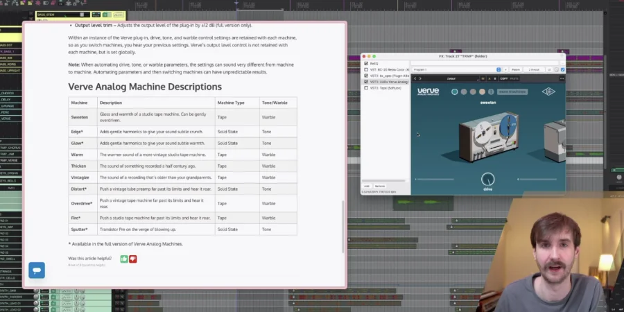 Mer information om "Djupdykning i tape-emulering (video)"