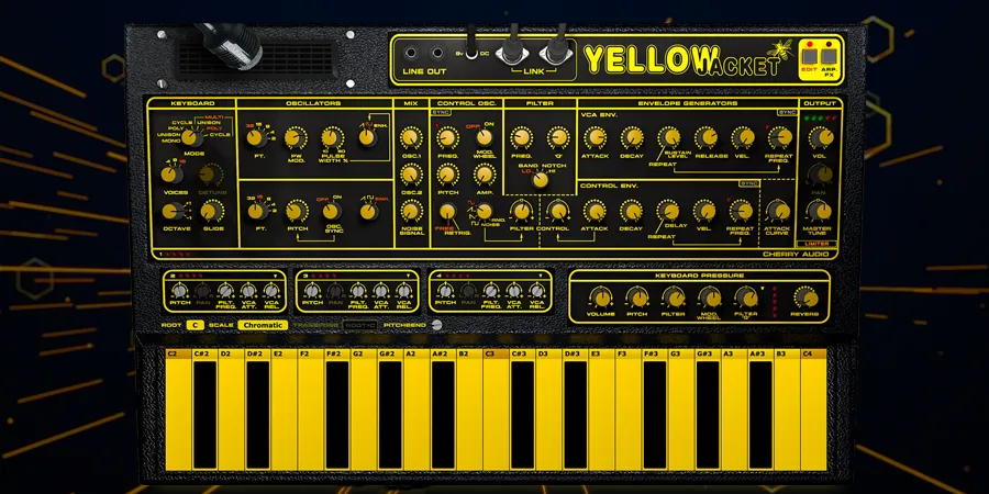 Mer information om "Cherry Audio hyllar ikonsynten Wasp"