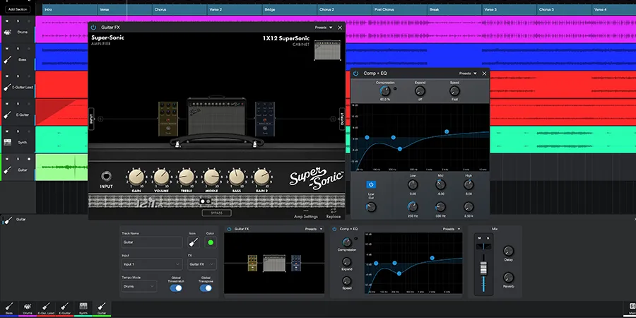 Mer information om "Fender Studio: Ny DAW för datorer, mobiler och surfplattor"