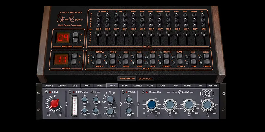Mer information om "Retrodoftande Drum Machine först ut i nya plugg-serien Levine's Machines"