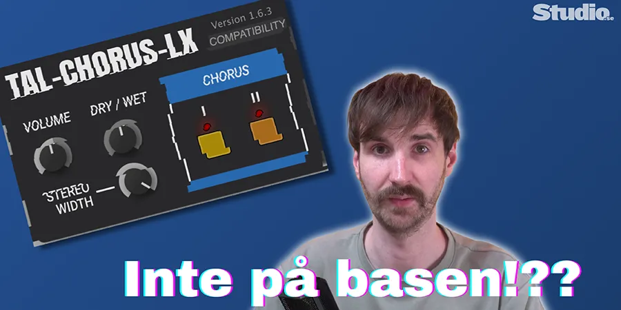 Mer information om "Så skapar du ett flytande basljud med chorus"