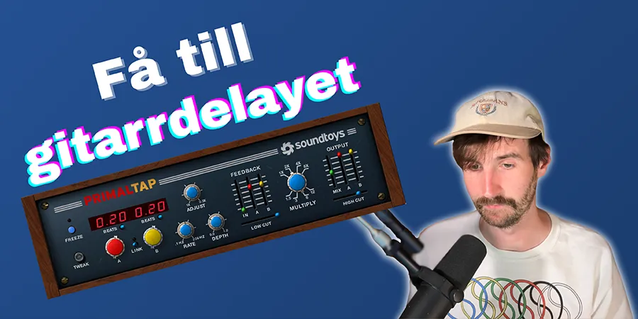 Mer information om "Kreativ delay med karaktär på elgitarr – så gör du"