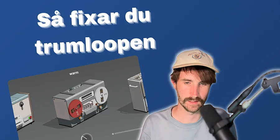 Mer information om "Snygga till loopar och mixade trummor – utan att tappa energi"