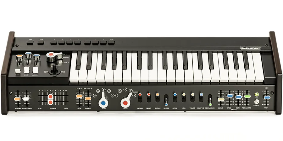 Mer information om "Korg miniKORG 700Sm: Upphottad 70-talsklassiker"
