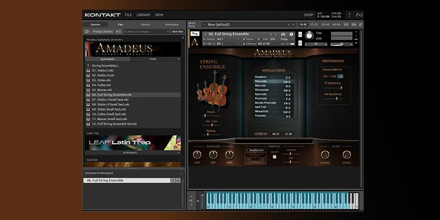 Mer information om "Veckans pluggtips: Sonic Scores Amadeus Symphonic Orchestra"