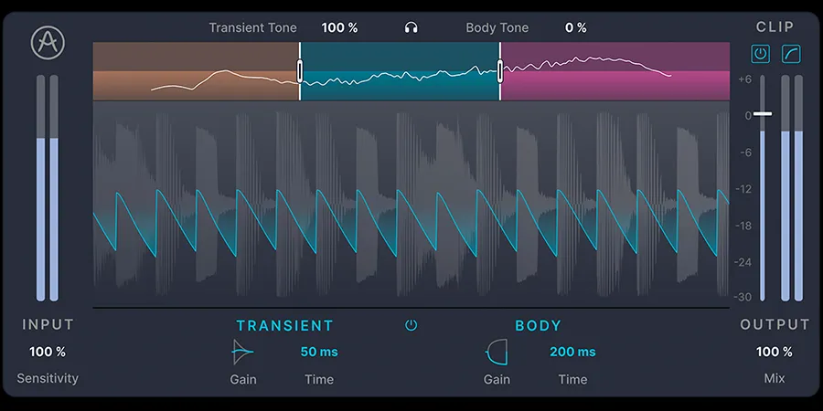 Mer information om "Arturia Bus Transient – örnkoll på både attack och sustain"