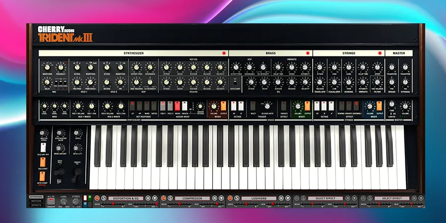 Mer information om "Cherry Audio Trident – ännu en klassiker till samlingen"