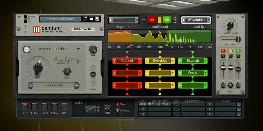 Mer information om "Reason Studios Osmium Distortion Matrix"