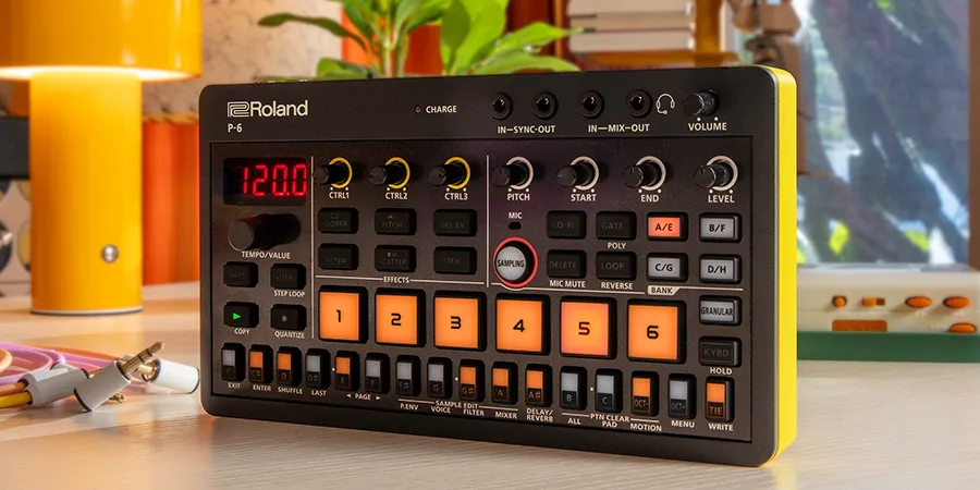 Mer information om "Roland AIRA Compact P-6 – kreativ sampler i miniformat"