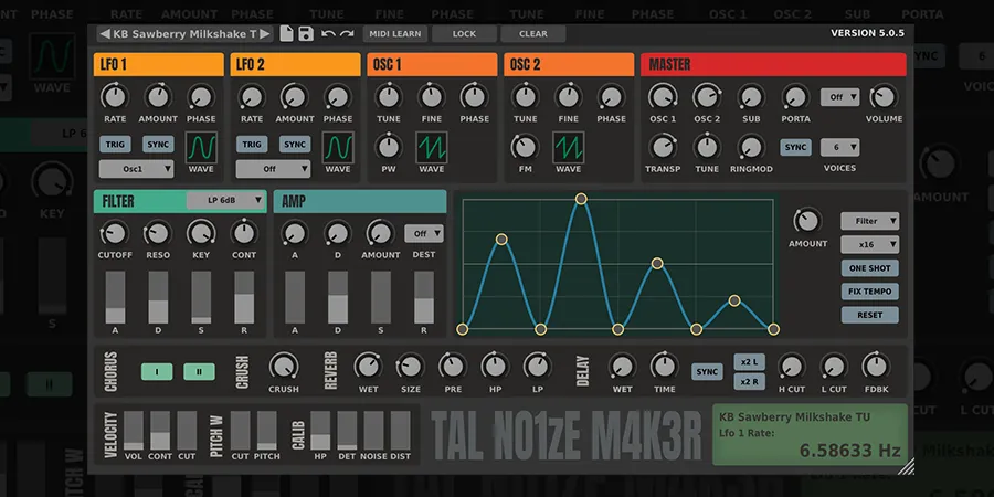 Mer information om "Veckans pluggtips: TAL-Software Noisemaker"
