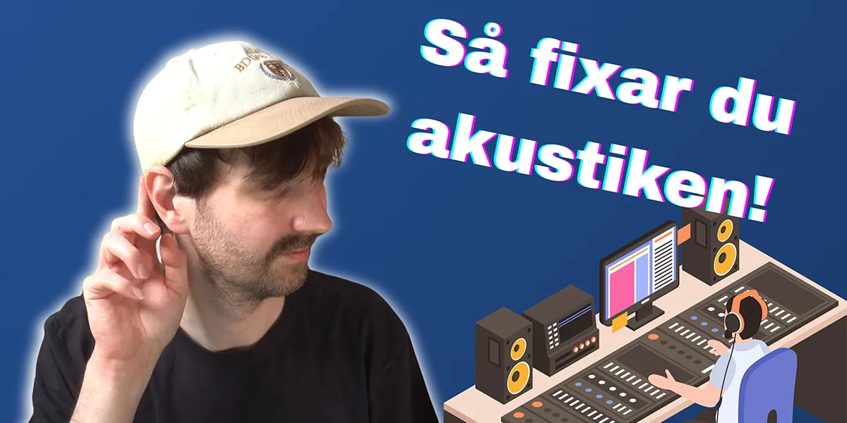 Mer information om "Akustikbehandla hemstudion: Bygg egna absorbenter och undvik de vanliga fällorna"