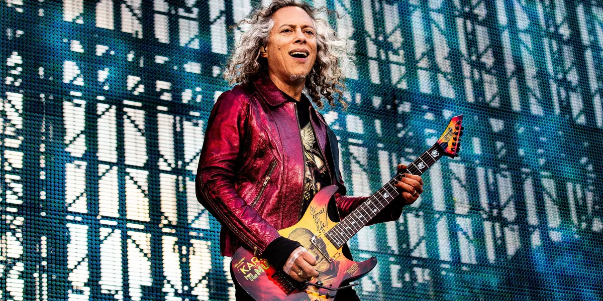 Mer information om "Kirk Hammett i Metallica: Gitarrer, utrustning och spelstil"