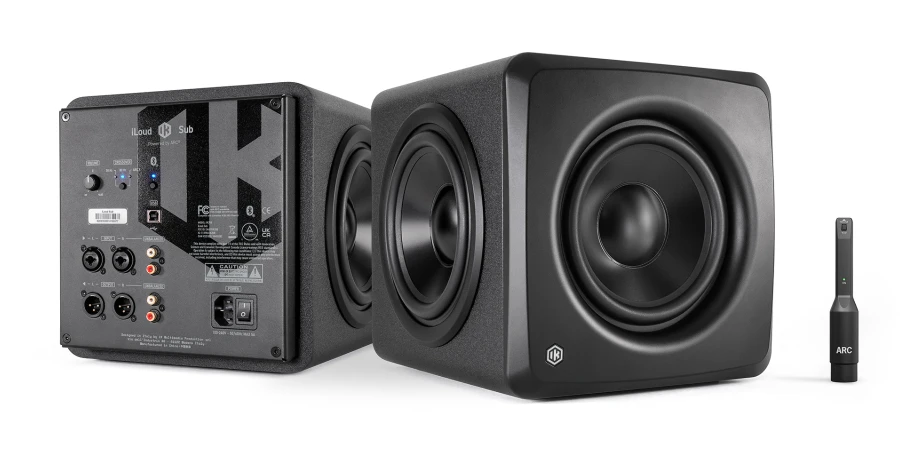 Mer information om "IK Multimedia iLoud Sub: Lättmanövrerad djupbas för studiolyssningen"