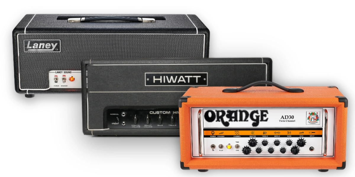 Mer information om "Legendariska gitarrförstärkare: Hiwatt, Orange och Laney"
