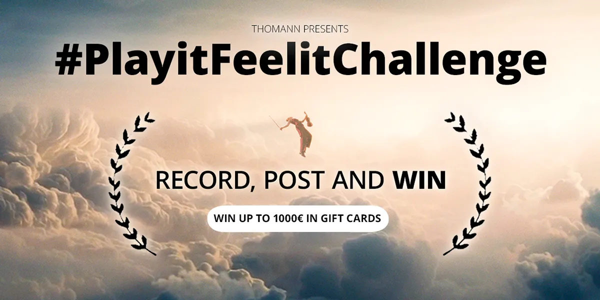 Mer information om "Sponsrat: Vinn upp till 1 000 euro i Thomanns Play It. Feel It.The Challenge."