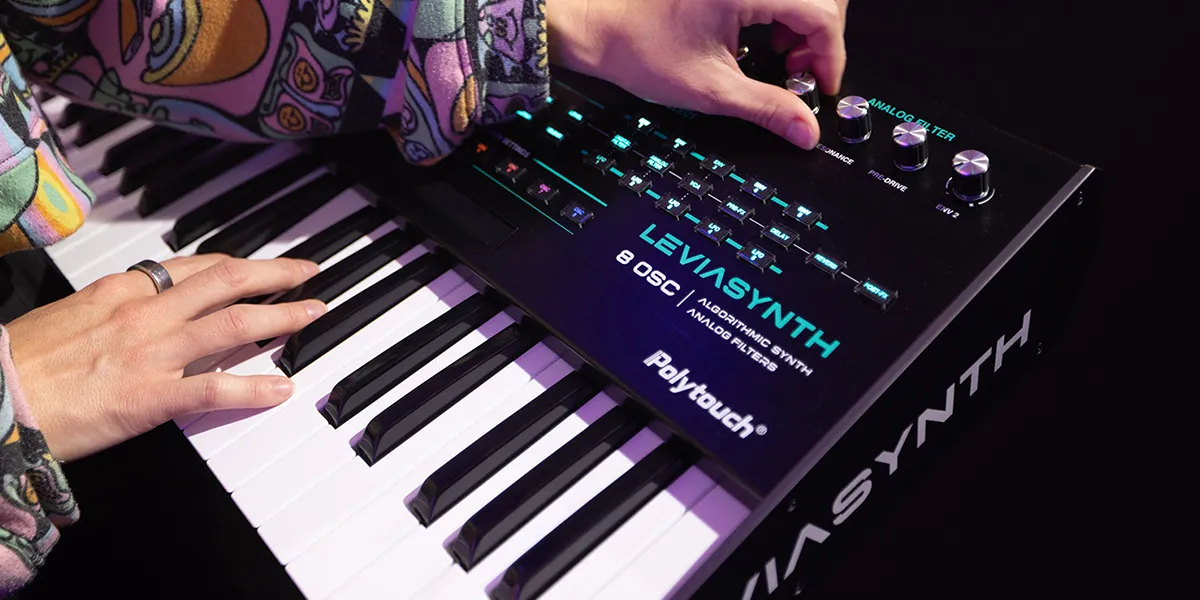 Mer information om "NAMM 2026: ASM Leviasynth – ett hybridmonster med 16 röster"