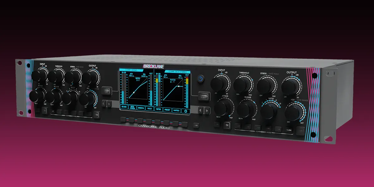 Mer information om "NAMM 2026: Cranborne Audio Brick Lane MC4"