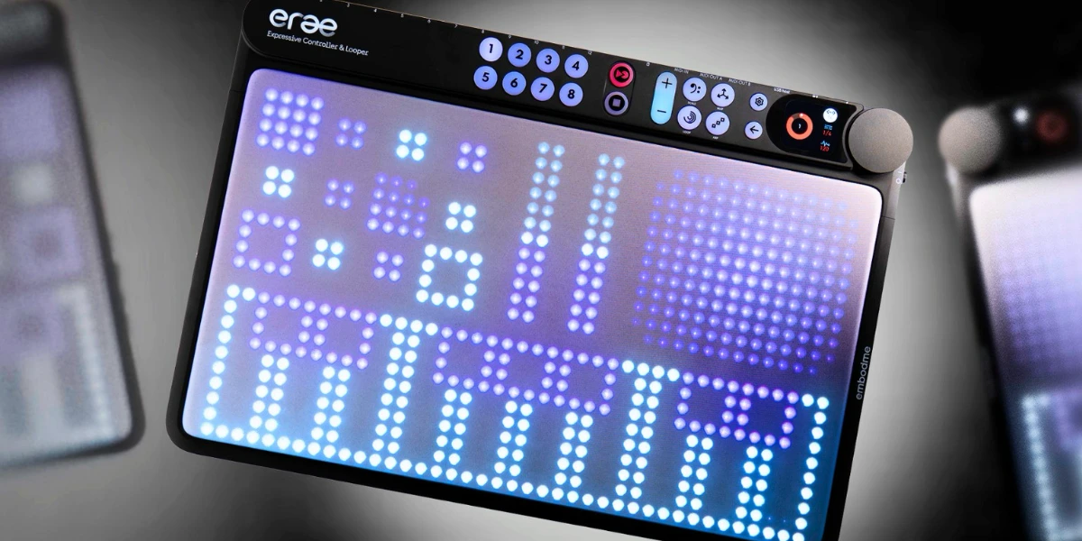 Mer information om "NAMM 2026: Embodme Erae 2 – kontrollyta eller instrument?"