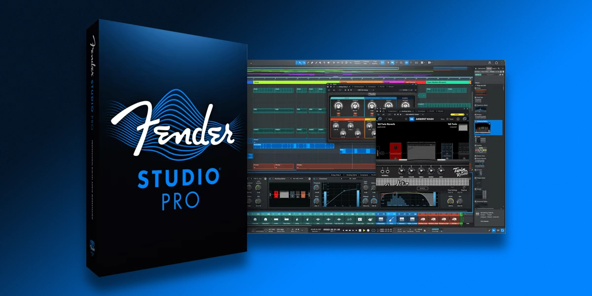 Mer information om "Säg adjö till Studio One – här är Fender Studio Pro 8"