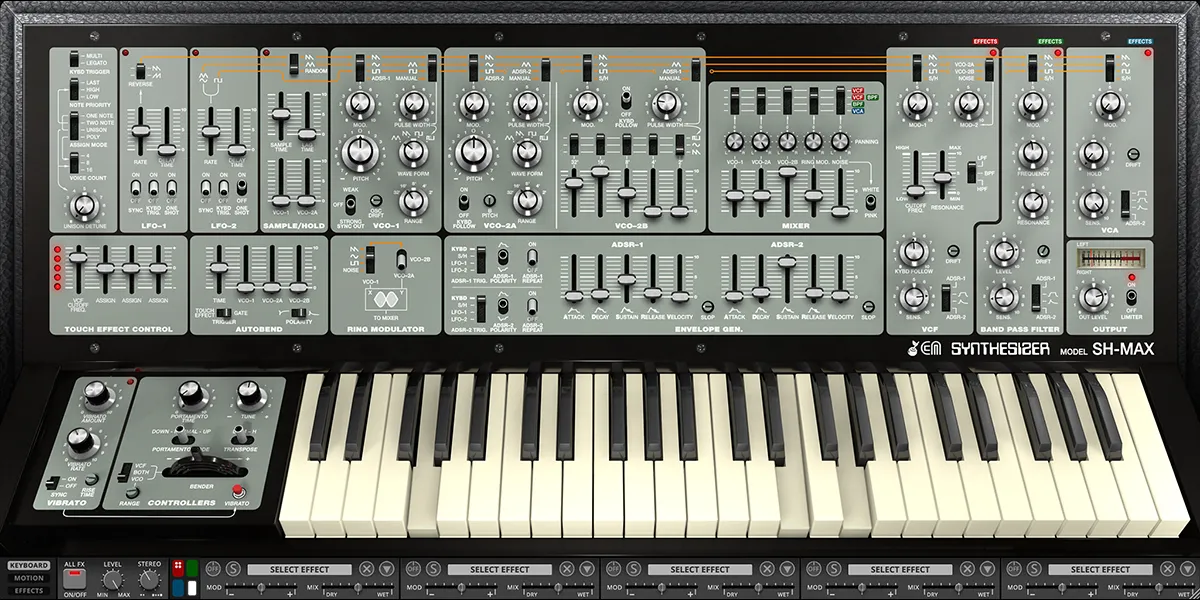 Mer information om "70-tal möter nutid: Vi testar Cherry Audio SH-MAX"